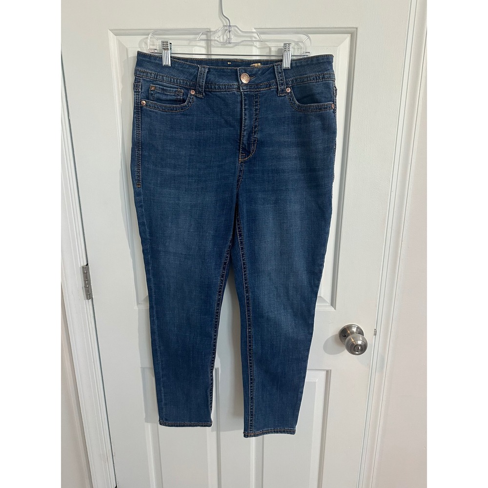 Seven7 Womens Jeans‎ Size 16 Starlette Crop Denim Blue